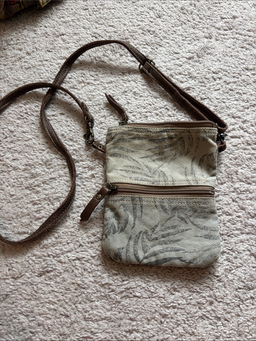 Canvas Crossbody bag